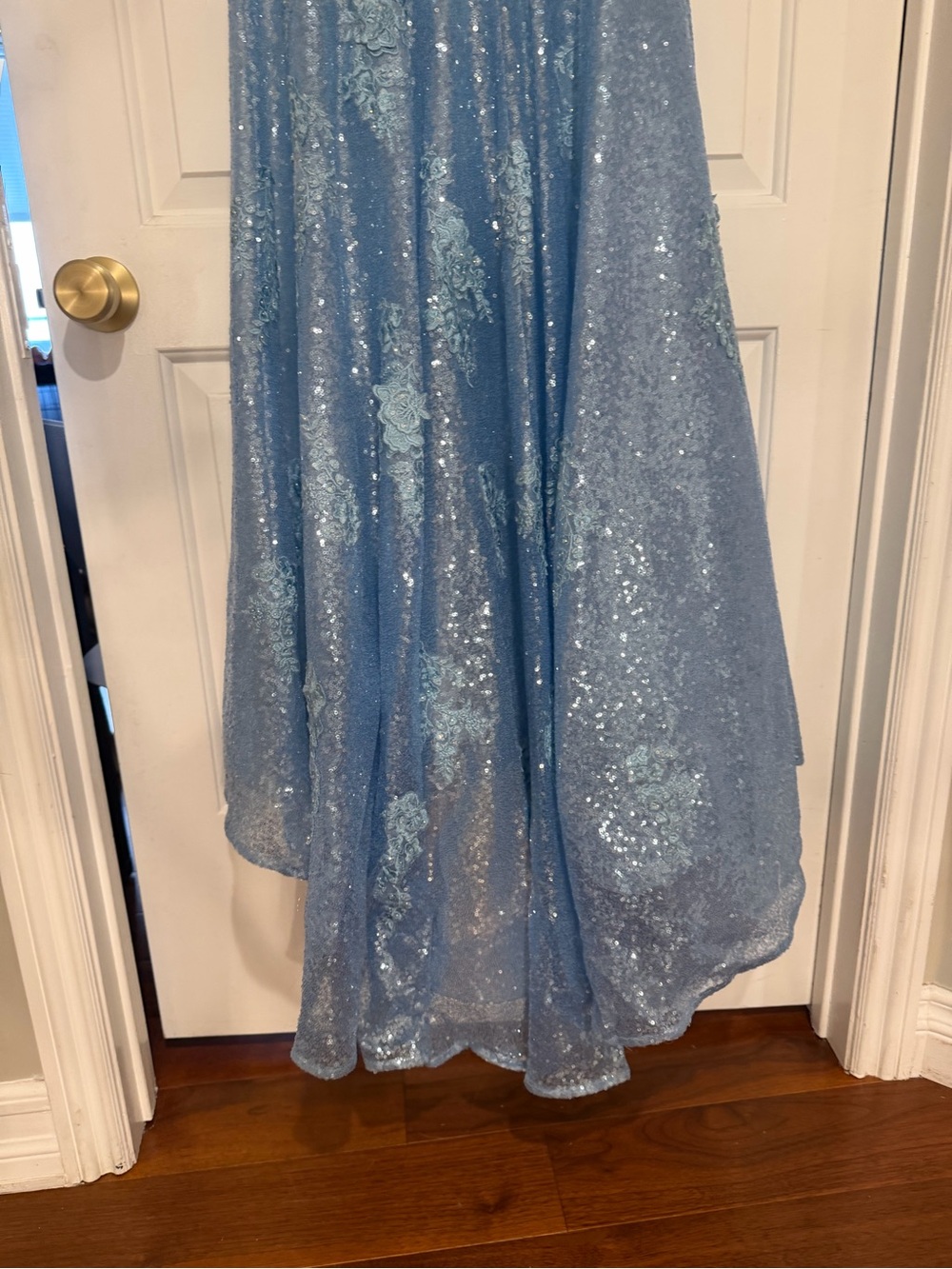 Beaded and Sequin Prom Dress - Picture 6 of 11